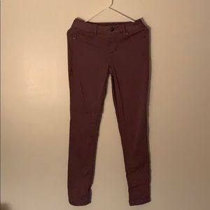 Purple jeggings